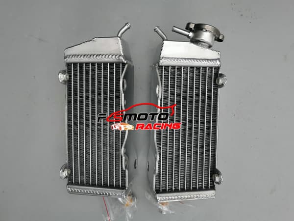 Aluminiumkylare, passar Yamaha YZ125-modeller, lättviktsdesign, förbättrad kylprestanda