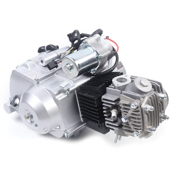 125cc Motor, Elektrisk Start, Luftkylning