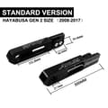 Miniatyrbillede 2 af 2: Swingarm Kit, CNC Billet Aluminium, 300mm Længde, Standard Version,Sort Gen 2