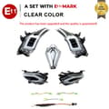 Miniatyrbild 2 av 2: Led Blinkers, E11-Märkt Certifierad, Integrerade Blinkers, För Yamaha Tmax530,KLAR SET