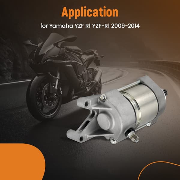 Startermotor, 12V, Direkte Erstatning