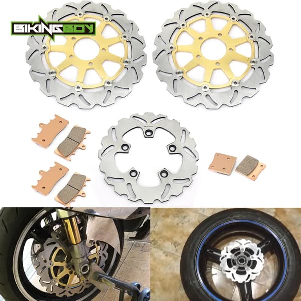 Jarrulevyt, Ruostumaton teräs 420, Malli: 906 851 188, Sopii Suzukiin,Hayabusa 99-07