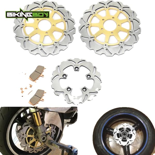 Jarrulevyt, Ruostumaton teräs 420, Malli: 906 851 188, Sopii Suzukiin,Hayabusa 99-07