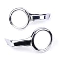 Miniatyrbillede 2 af 2: Fog Light Trim Ringe, ABS Materiale, Injektionsstøbt,Krom