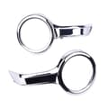 Miniatyrbillede 1 af 2: Fog Light Trim Ringe, ABS Materiale, Injektionsstøbt,Krom