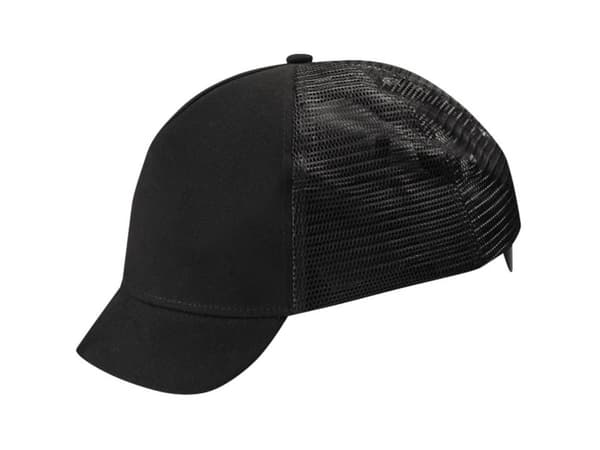 uvex - Impact cap - 60 - 63 cm - mesh stoff - svart