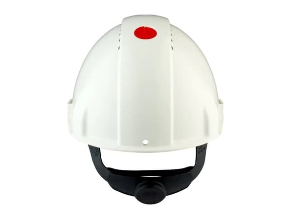 Suojakypärä valkoinen 3M Peltor G3000 Uvicator - ruuvisäätö. UV-stabiloitu ABS-muovi