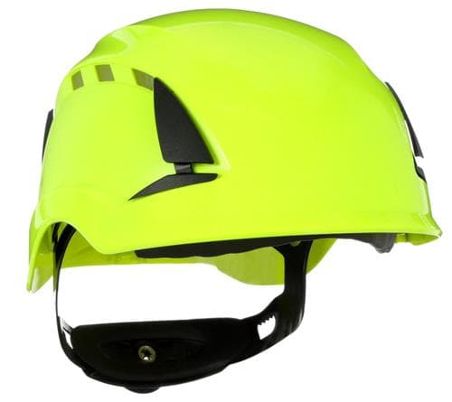 3M SecureFit X5514V-CE-4 Sikkerhedshjelm EN 420, EN 388 Neongrøn