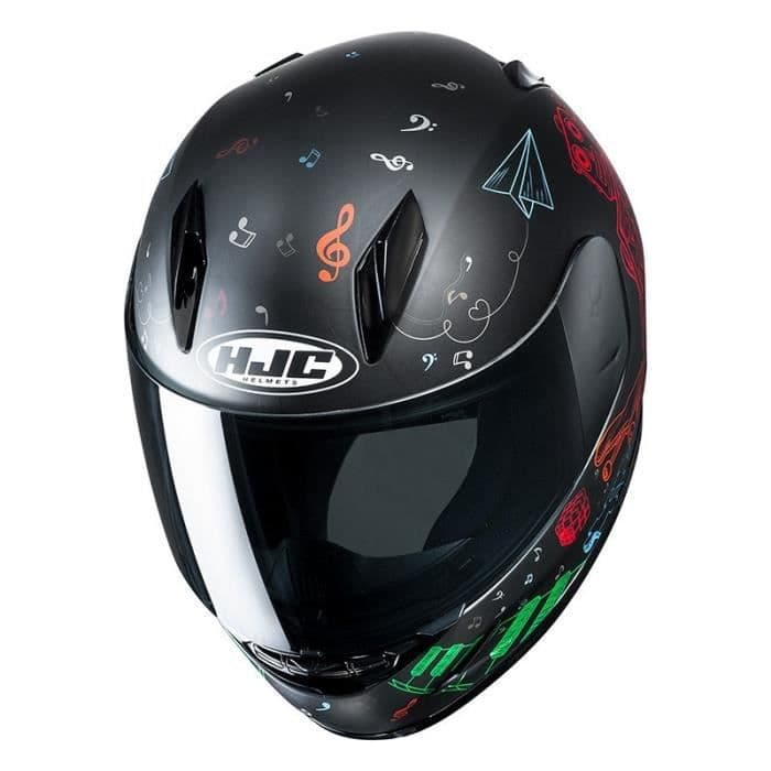 HJC Kid CL-Y Wazo Full Face Helmet - Barn - Sort
