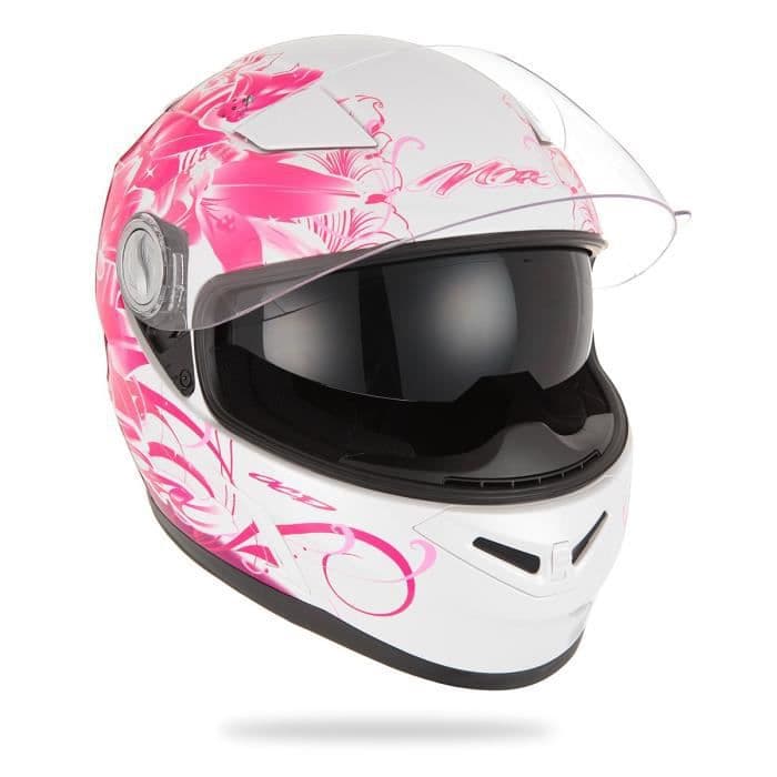 NOX Full Face Helmet N915 Ladybug Pink