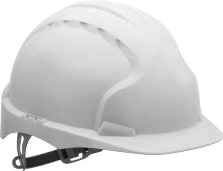 Sikkerhedshjelm JSP EVO3 hvid med 3D justerbar system EN397