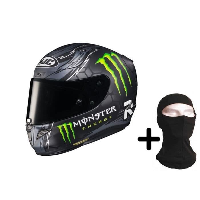 HJC helhjelm Rpha11 Crutchlow Replica Black + Balaclava