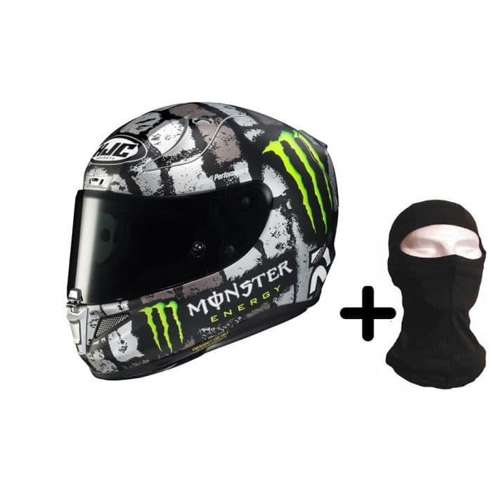 HJC helhjelm Rpha11 Crutchlow Silverstone + Balaclava