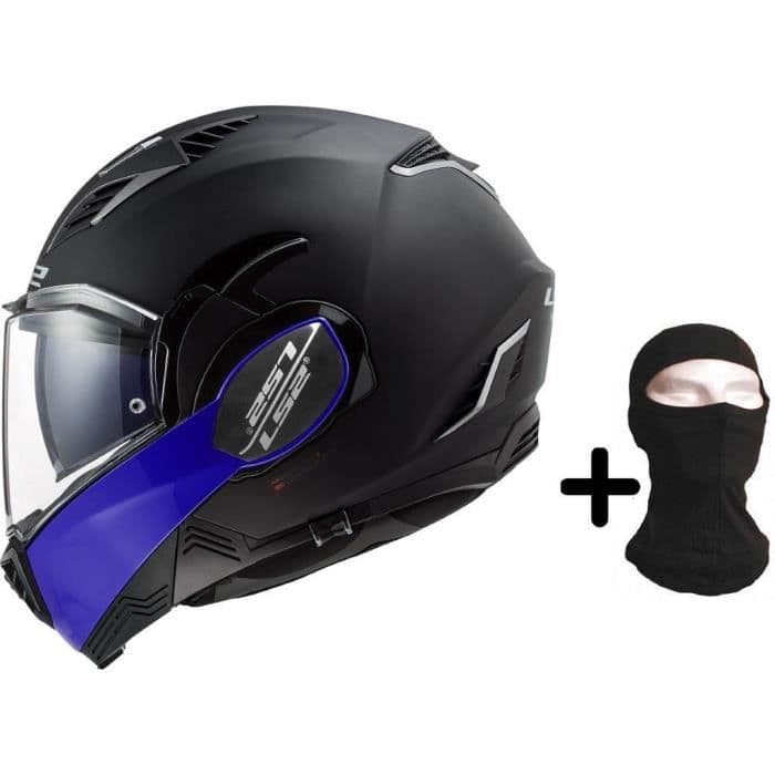 LS2 XL modulær hjelm = 61-62 cm