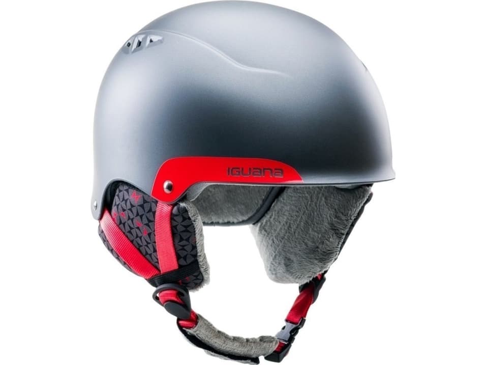 Iguana SKI HELMET CHITIN JR MATT IRON GATE/PSYCHO RED M