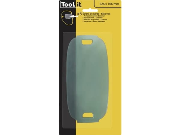 Toolit PROMAX 9-13 045781 Reserveruder til svejsehjelm
