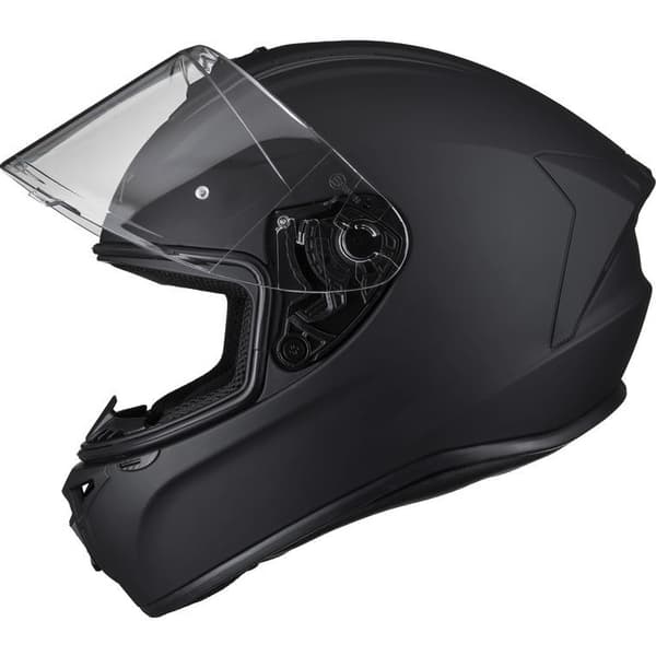 SHOX SNIPER EVO MATT BLACK 3003 MC HJÄLM