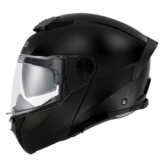 Nighthawk 22.06 Flip Front Matt Svart Åpning Motorsykkel Hjelm DS5