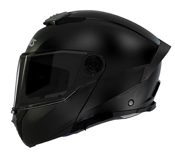 Nighthawk 22.06 Flip Front Matt Svart Åpning Motorsykkel Hjelm DS5