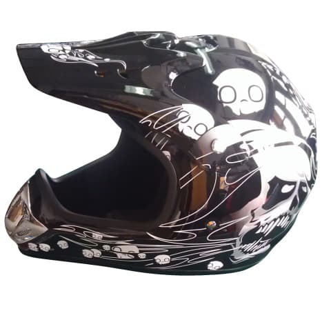 Crosser Hjälm Svart Stl.XL
