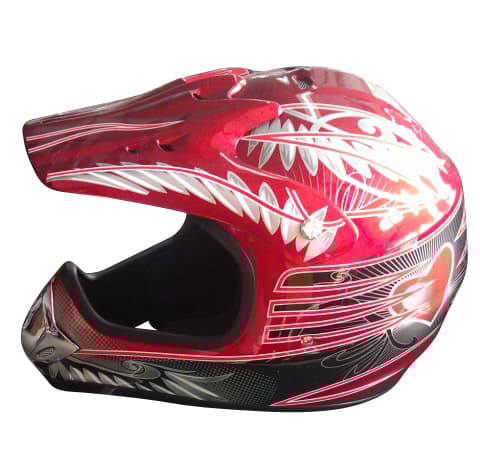 Crosser hjälm Röd stl. XL
