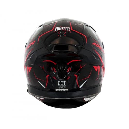 AXOR APEX HUNTER BLACK RED SOLVISIR PINLOCK INCLUDED MC HJÄLM - MCV DS5