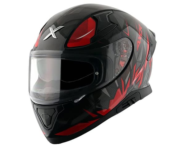 AXOR APEX HUNTER BLACK RED SOLVISIR PINLOCK INCLUDED MC HJÄLM - MCV DS5