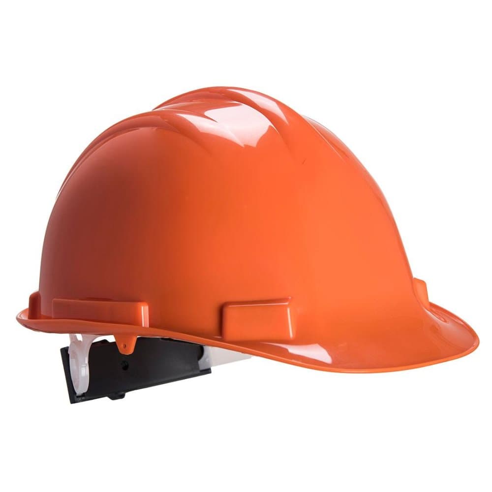 Portwest PW50 - Portwest Expertbase Slip Ratchet Safety Helmet Red