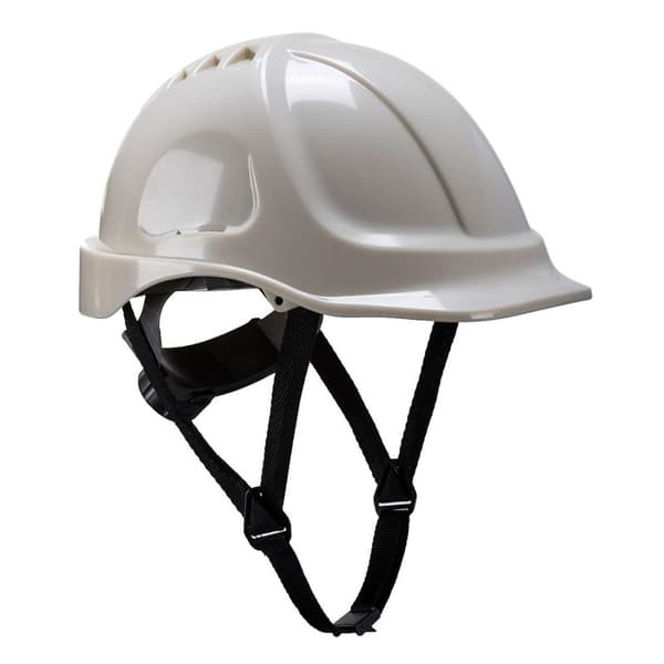 Portwest Unisex sikkerhedshjelm til voksne i glowtex White 56cm - 63cm