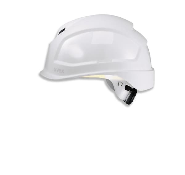 Turvakypärä Uvex Pheos BS-WR, Valkoinen, säädettävä tuuletus edessä/takana, 55-61 cm.