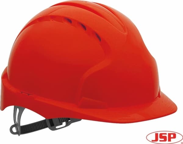 JSP KAS-EVO2 - tuuletettu kypärä - keltainen.