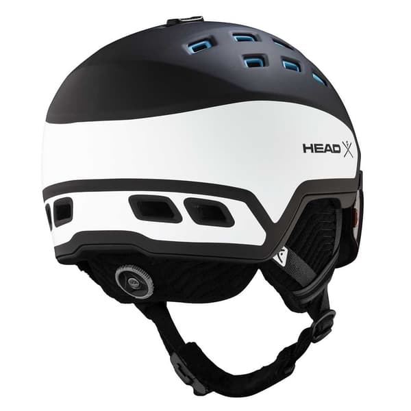 Head Kypärä Radar Visor Musta M-L / Silver-Red/CAT2