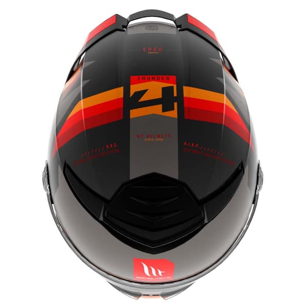 Mt Helmets Fullt Ansikte Hjälm Thunder 4 Sv Ergo B15 Flerfärgad XS