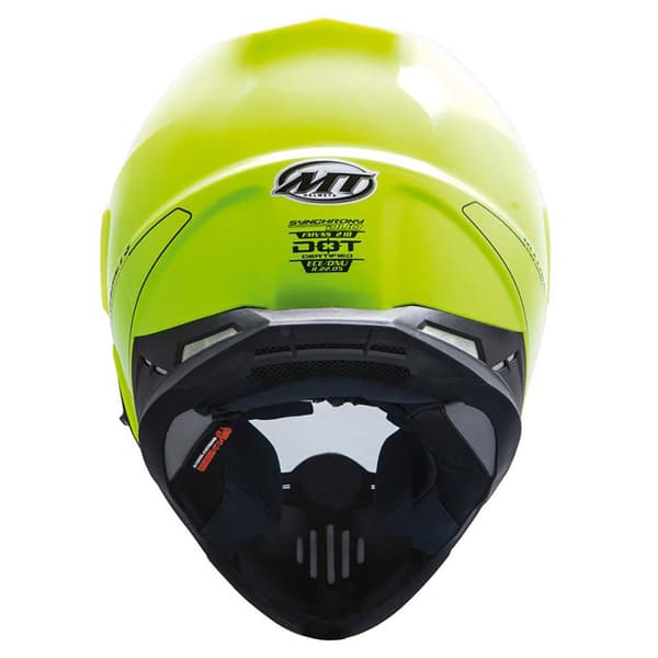Mt Helmets Fullt Ansikte Hjälm Synchrony Sv Duo Sport Solid Gul XS