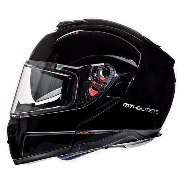Mt Helmets Modulær Hjelm Atom Sv Solid Sort S