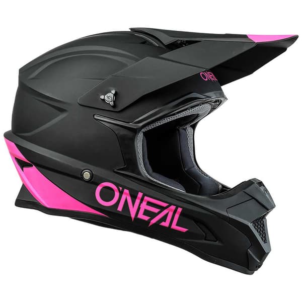Oneal Motocross Kypärä 1 Series Solid Musta,Pinkki 2XL