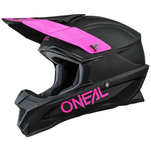 Oneal Motocross Kypärä 1 Series Solid Musta,Pinkki 2XL