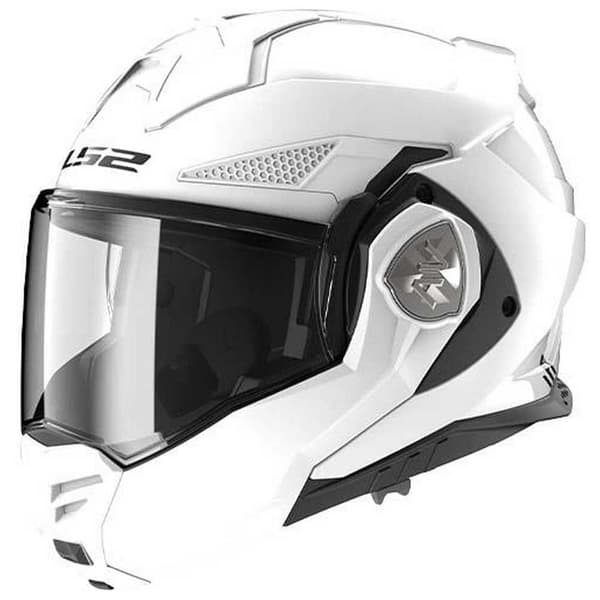 Ls2 Modulær Hjelm Ff901 Advant X Solid Hvid XS