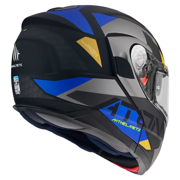 Mt Helmets Modulär Hjälm Atom Sv Adventure A2 Grå L