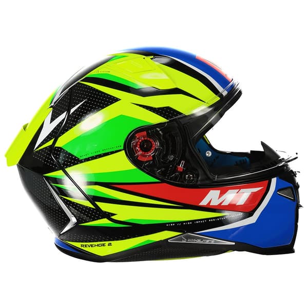 Mt Helmets Fuld Ansigtshjelm Revenge 2 Kley A3 Grøn S
