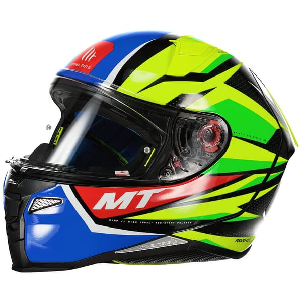 Mt Helmets Fuld Ansigtshjelm Revenge 2 Kley A3 Grøn S