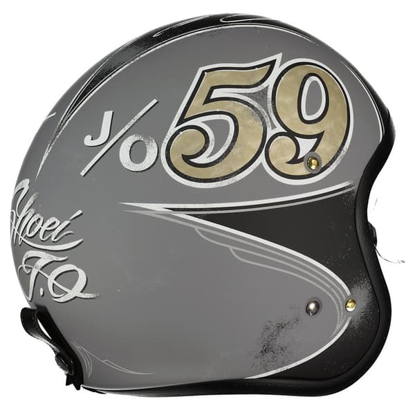 Shoei Avaa Kasvokypärä J.o. Gratte-ciel Tc10 Harmaa S
