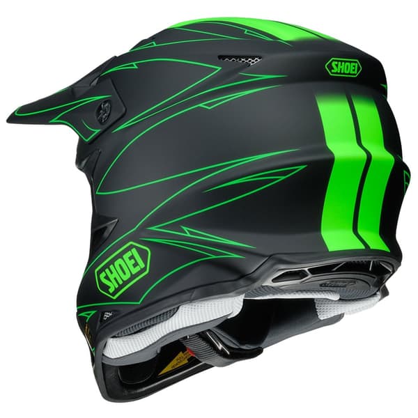 Shoei Motocrosshjälm Vfx-w Hectic Tc4 Grönt XL