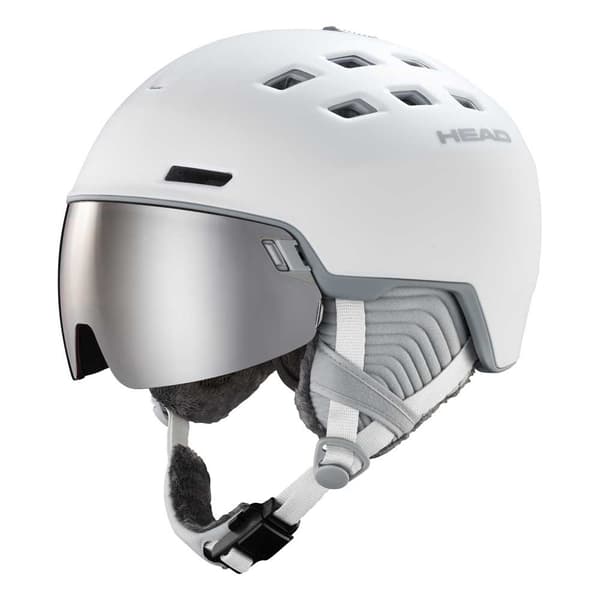 Head Hjelm Rachel Visor Hvid M-L / Silver-Red/CAT2