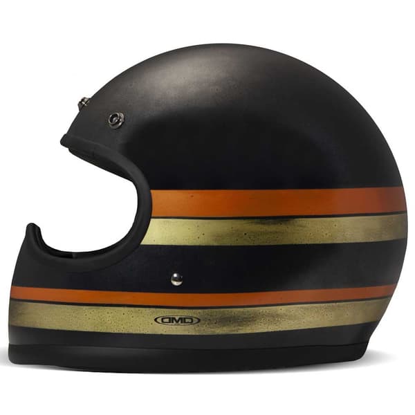 Dmd Fullt Ansikte Hjälm Racer Svart 2XL