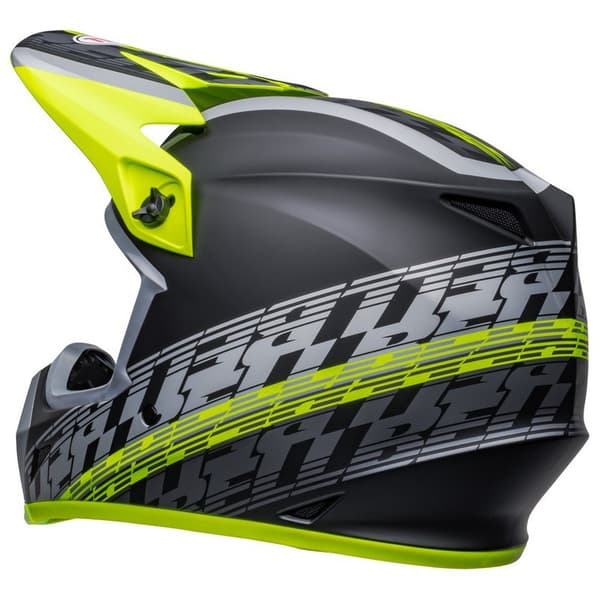 Bell Moto Motocross Hjelm Mx-9 Mips Offset Gul,Sort M