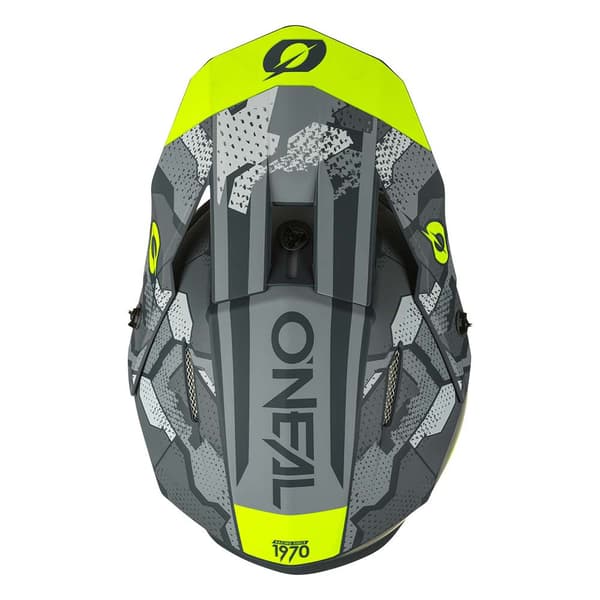 Oneal Motocrosshjälm 3 Series Camo Grå S