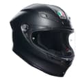 Miniatyrbillede 1 af 7: Agv Fuld Ansigtshjelm K6 S E2206 Mplk Sort L