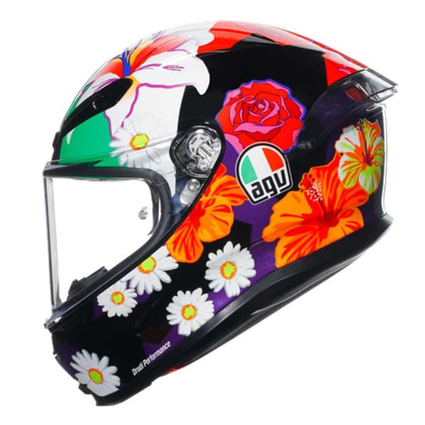 Agv Fuld Ansigtshjelm K6 S E2206 Mplk Flerfarvet XL