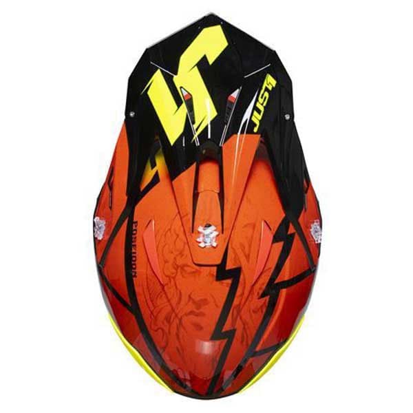 Just1 Motocross Hjelm J39 Poseidon Flerfarvet L